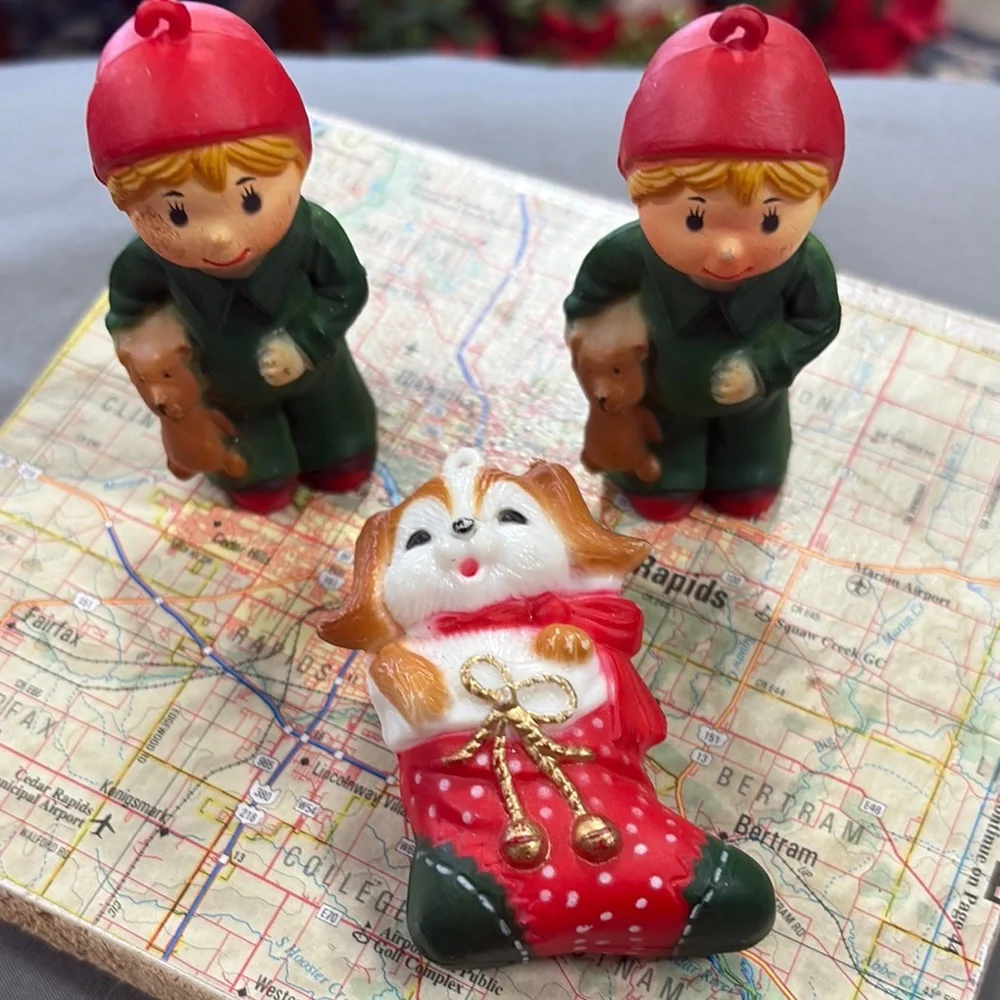 Vintage Christmas Tree Kids Ty